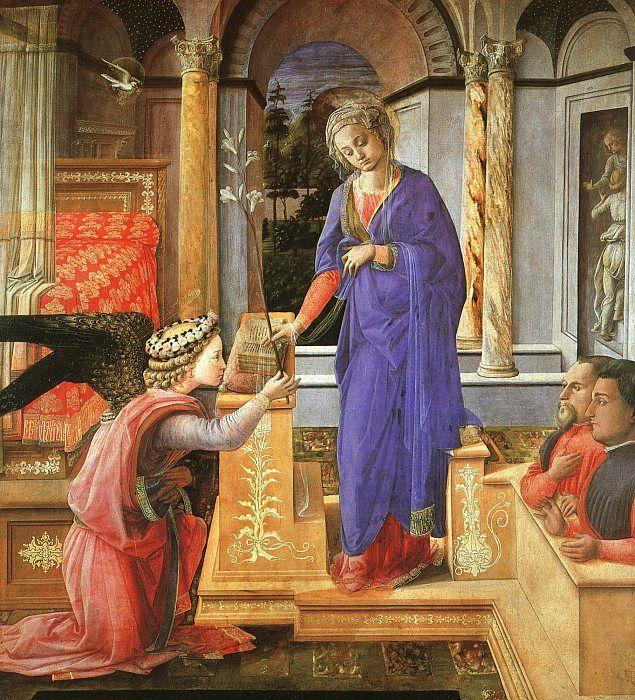 Fra Filippo Lippi Annunciation  aaa oil painting image